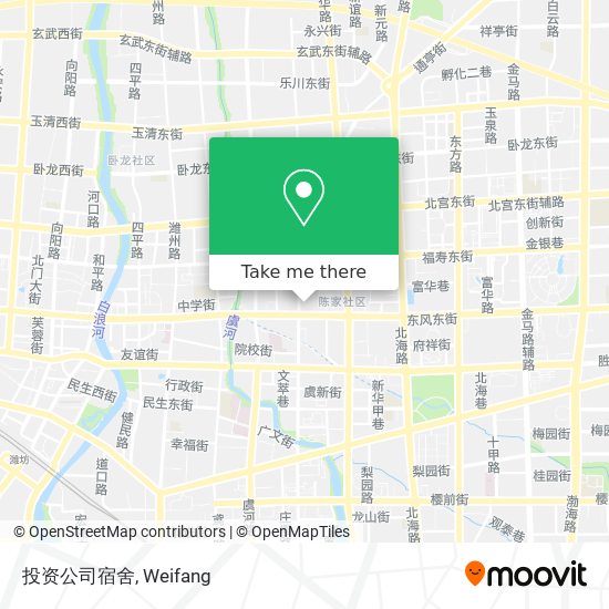 投资公司宿舍 map