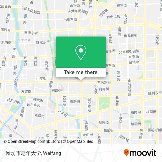 潍坊市老年大学 map