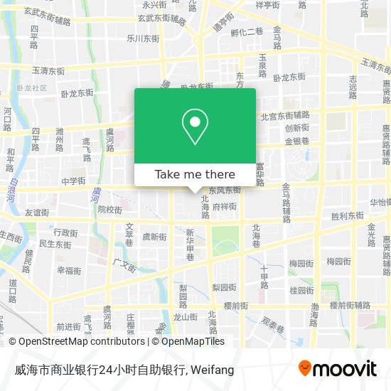 威海市商业银行24小时自助银行 map
