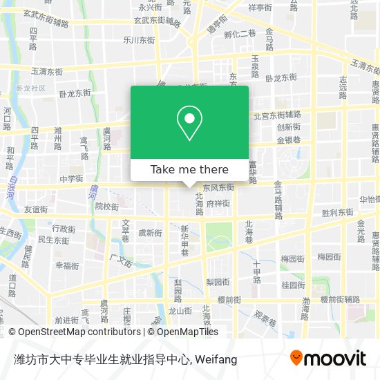 潍坊市大中专毕业生就业指导中心 map