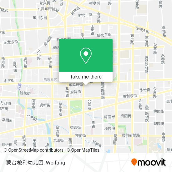 蒙台梭利幼儿园 map