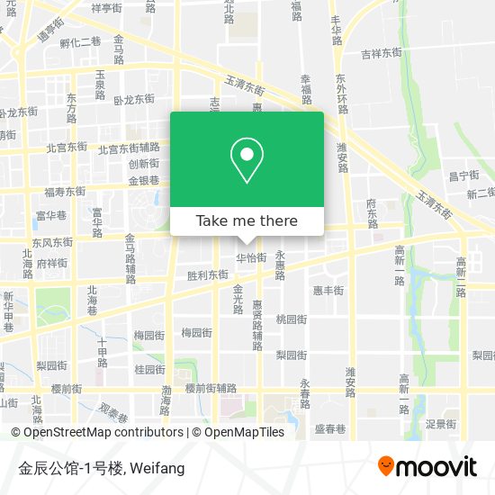 金辰公馆-1号楼 map