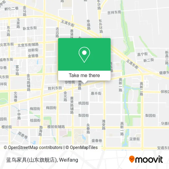 蓝鸟家具(山东旗舰店) map