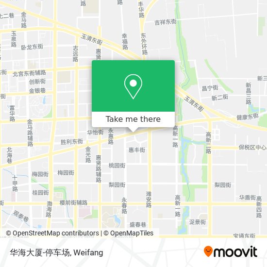 华海大厦-停车场 map