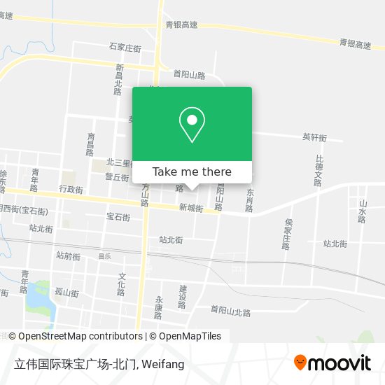 立伟国际珠宝广场-北门 map
