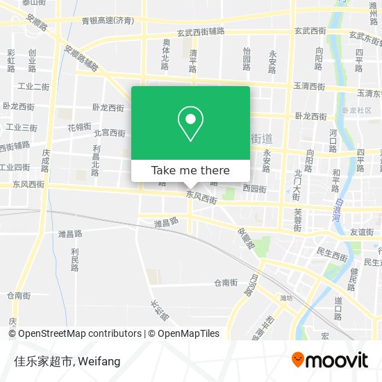 佳乐家超市 map