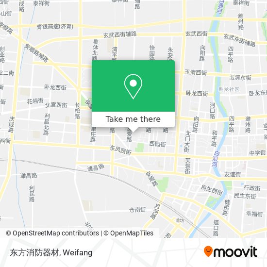 东方消防器材 map