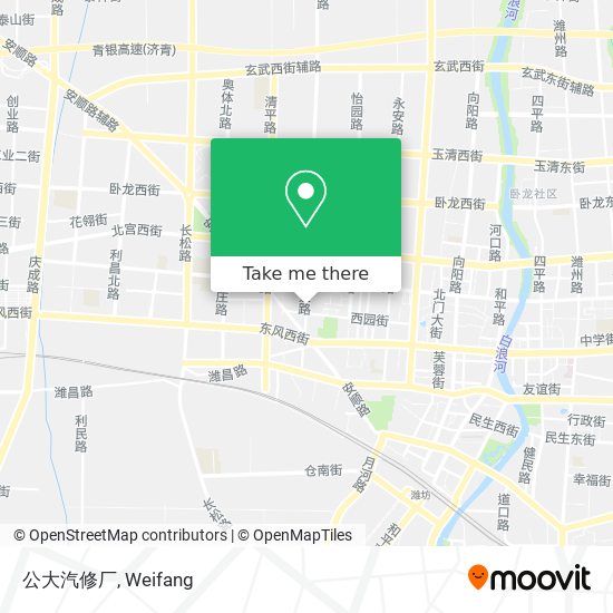 公大汽修厂 map