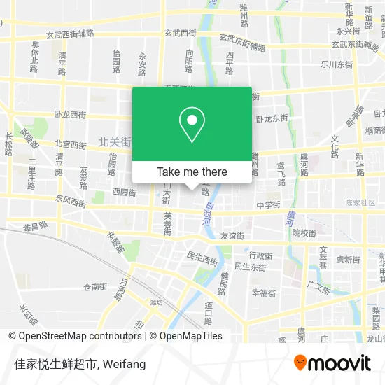 佳家悦生鲜超市 map