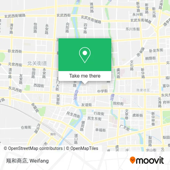 顺和商店 map