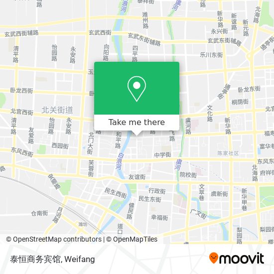 泰恒商务宾馆 map