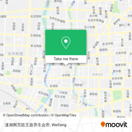 潇湘阁宫廷主题养生会所 map
