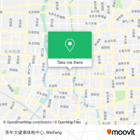 美年大健康体检中心 map