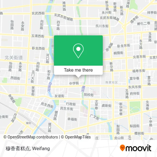 穆香斋糕点 map