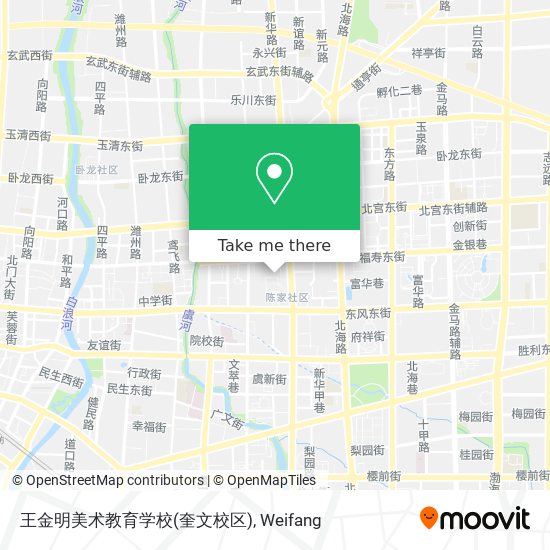 王金明美术教育学校(奎文校区) map