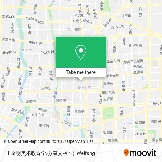 王金明美术教育学校(奎文校区) map