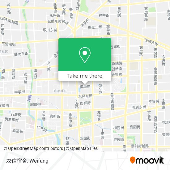 农信宿舍 map