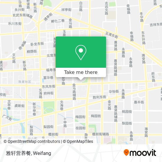 雅轩营养餐 map