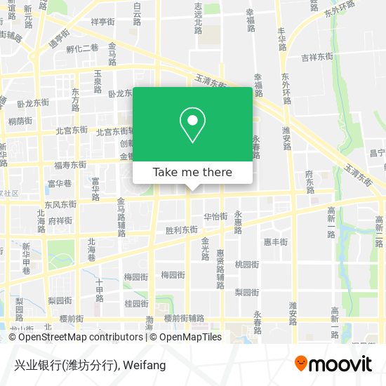 兴业银行(潍坊分行) map