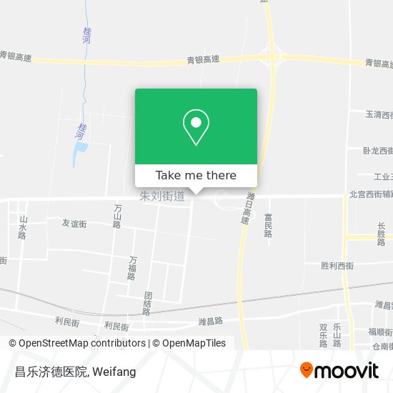 昌乐济德医院 map