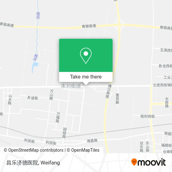 昌乐济德医院 map