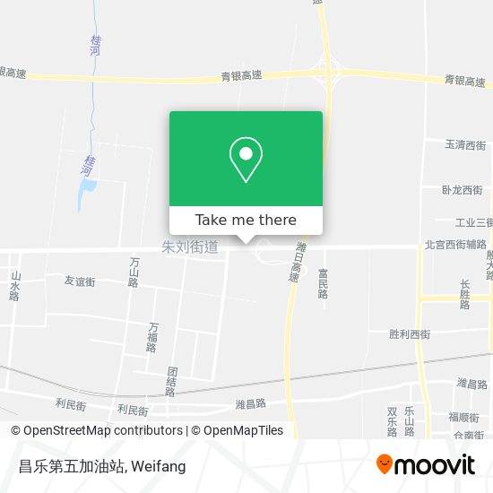 昌乐第五加油站 map