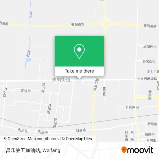 昌乐第五加油站 map