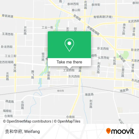 贵和华府 map
