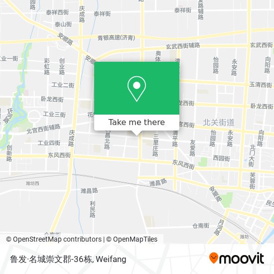 鲁发·名城崇文郡-36栋 map