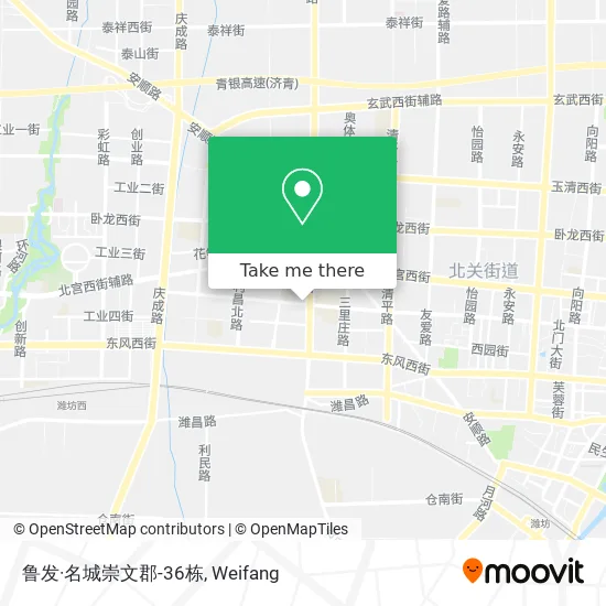 鲁发·名城崇文郡-36栋 map