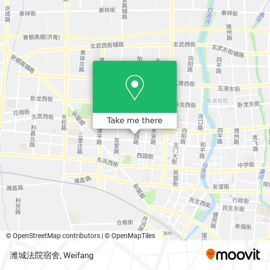 潍城法院宿舍 map