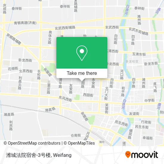 潍城法院宿舍-3号楼 map