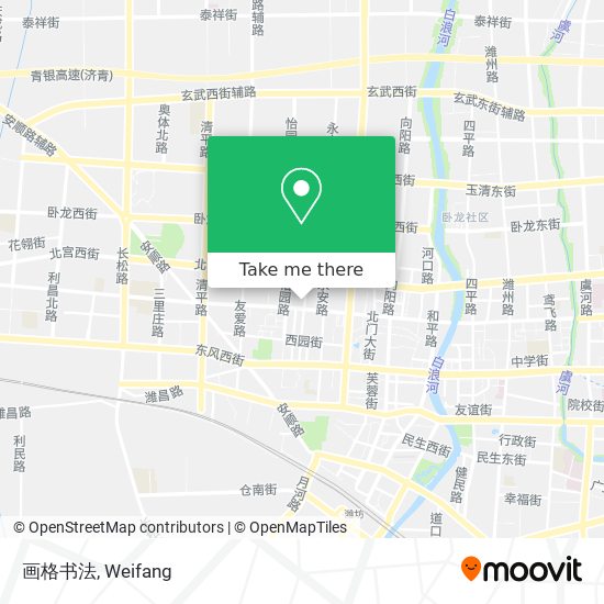 画格书法 map