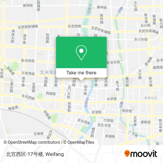 北宫西区-17号楼 map
