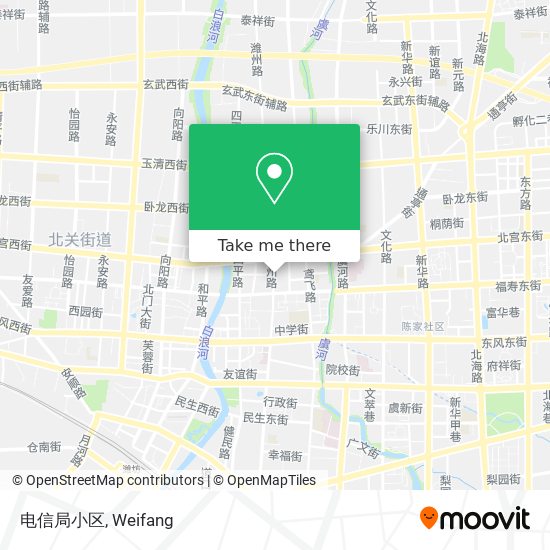 电信局小区 map