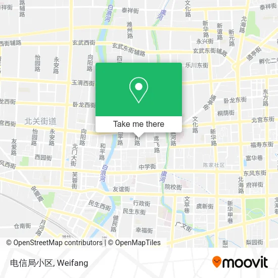 电信局小区 map