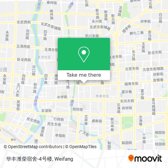 华丰潍柴宿舍-4号楼 map