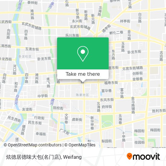炫德居德味大包(名门店) map