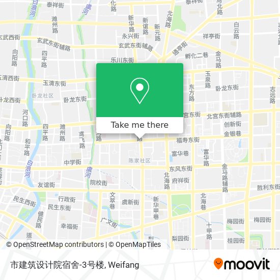 市建筑设计院宿舍-3号楼 map