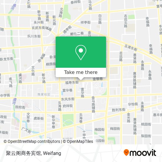 聚云阁商务宾馆 map