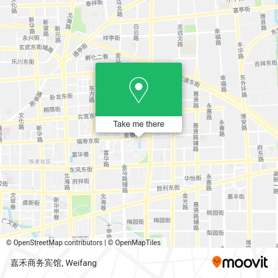 嘉禾商务宾馆 map