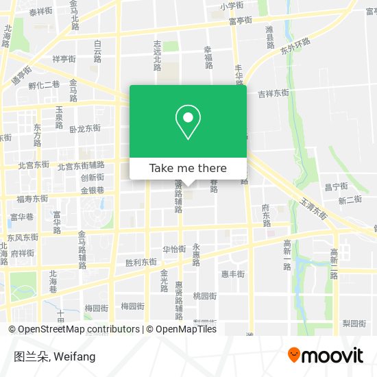 图兰朵 map