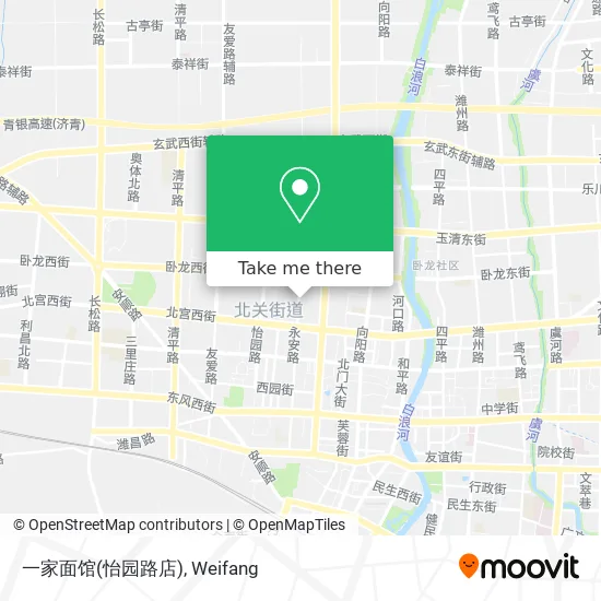 一家面馆(怡园路店) map