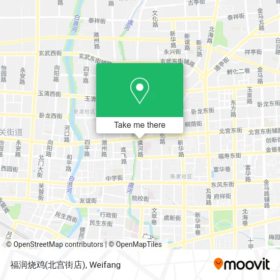 福润烧鸡(北宫街店) map