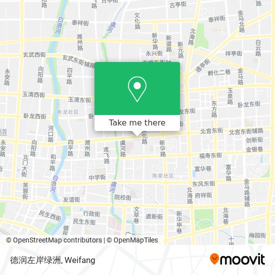 德润左岸绿洲 map