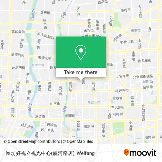 潍坊好视立视光中心(虞河路店) map