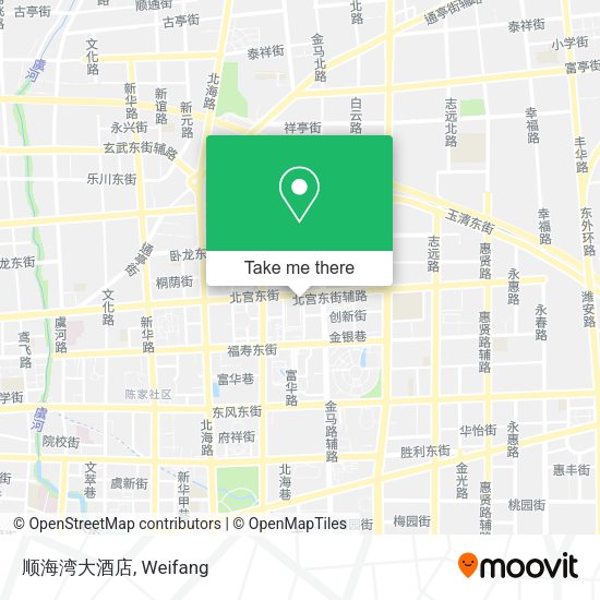顺海湾大酒店 map