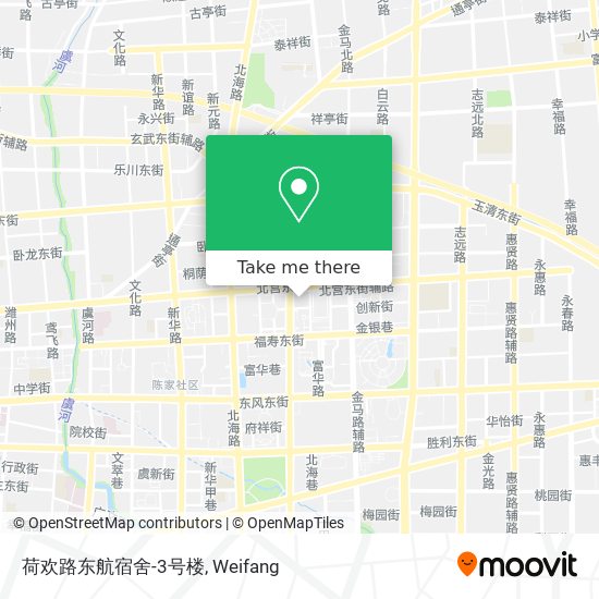 荷欢路东航宿舍-3号楼 map