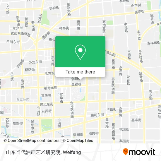山东当代油画艺术研究院 map