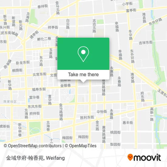 金域华府-翰香苑 map